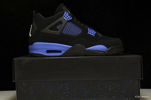 Kicktheory CT8527-018 Black Jordan Retro Game Royal 4 0810